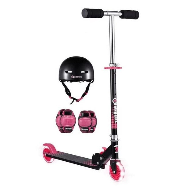 PINK 2 WHEEL SCOOTER SET 20 X 6.9 X 34 IN