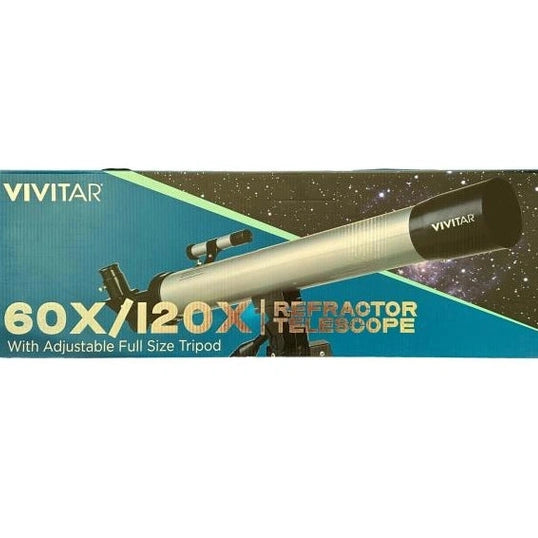 60X -120X REFRACTOR TELESCOPE