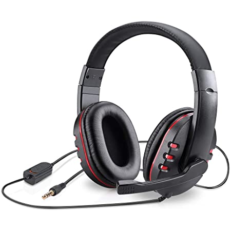 PRO GAMING CORDED HEADSET RED