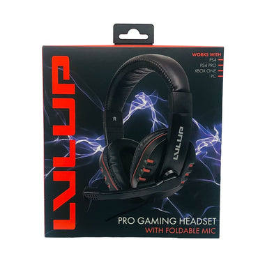 PRO GAMING CORDED HEADSET RED