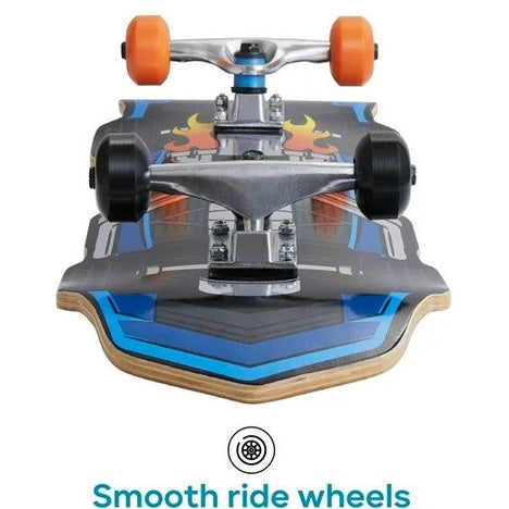 28 IN RACECAR SHAPED SKATEBOARD