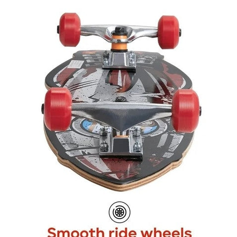 28 IN ROCKET SHAPED SKATEBOARD