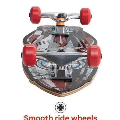 28 IN ROCKET SHAPED SKATEBOARD