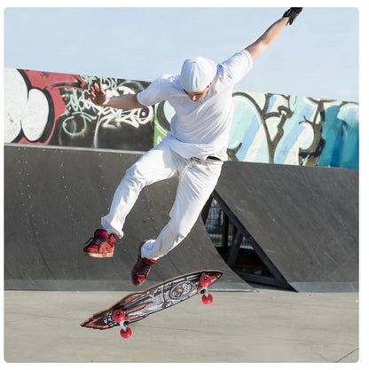 28 IN ROCKET SHAPED SKATEBOARD