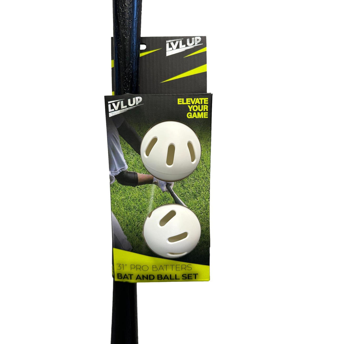 3 PC BASEBALL BAT SET - BLACK