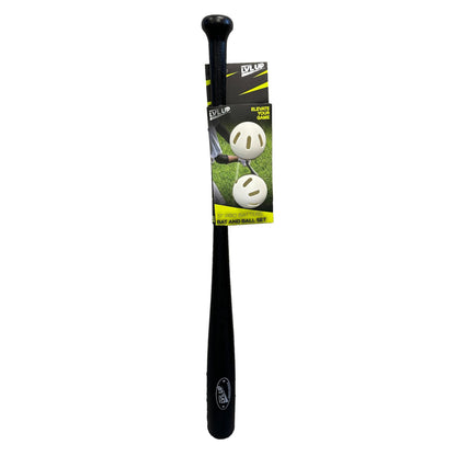 3 PC BASEBALL BAT SET - BLACK