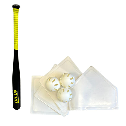 BACKYARD BASEBALL SET - BLACK