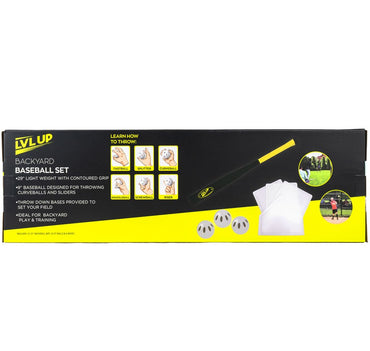 BACKYARD BASEBALL SET - BLACK