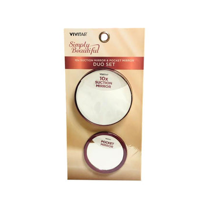 SUCTION MIRROR AND POCKET SET