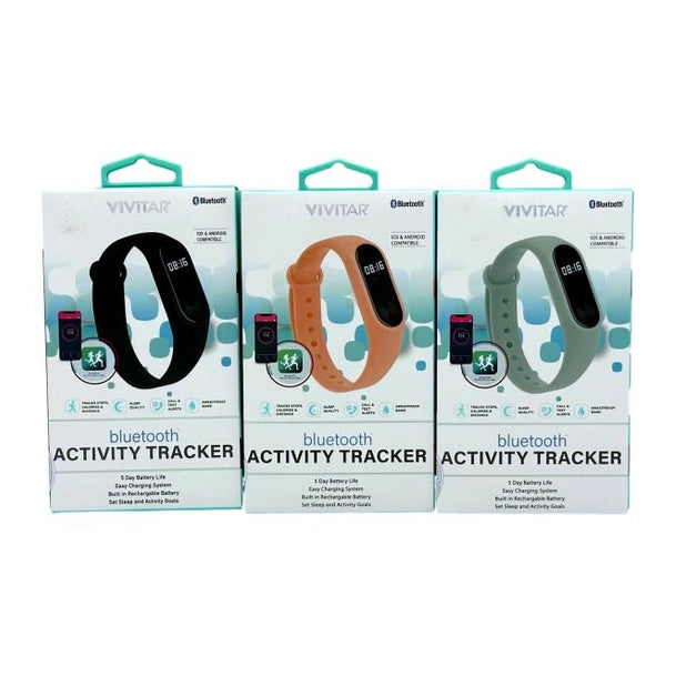 BT FITNESS ACTIVITY TRACKER ASSORTED