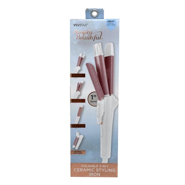 3-IN-1 CERAMIC STYLING IRON