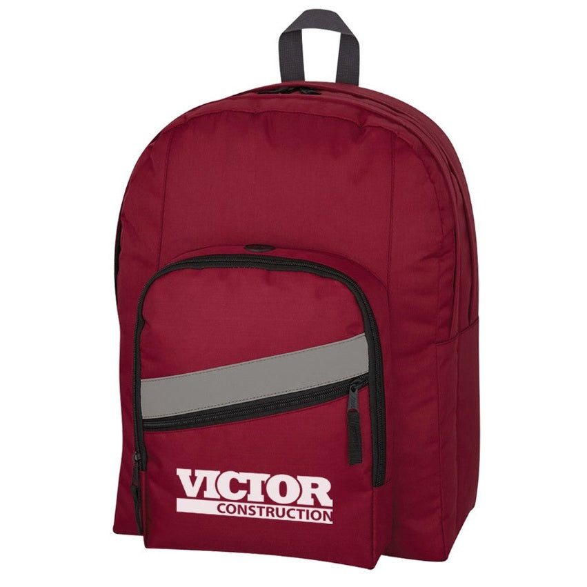 17 IN MAROON BACKPACK