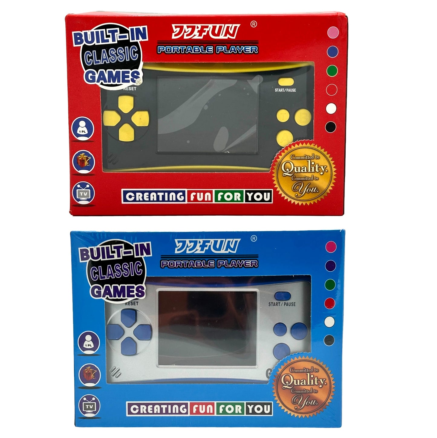 182-IN-1 HANDHELD GAME CONSOLE ASSORTED