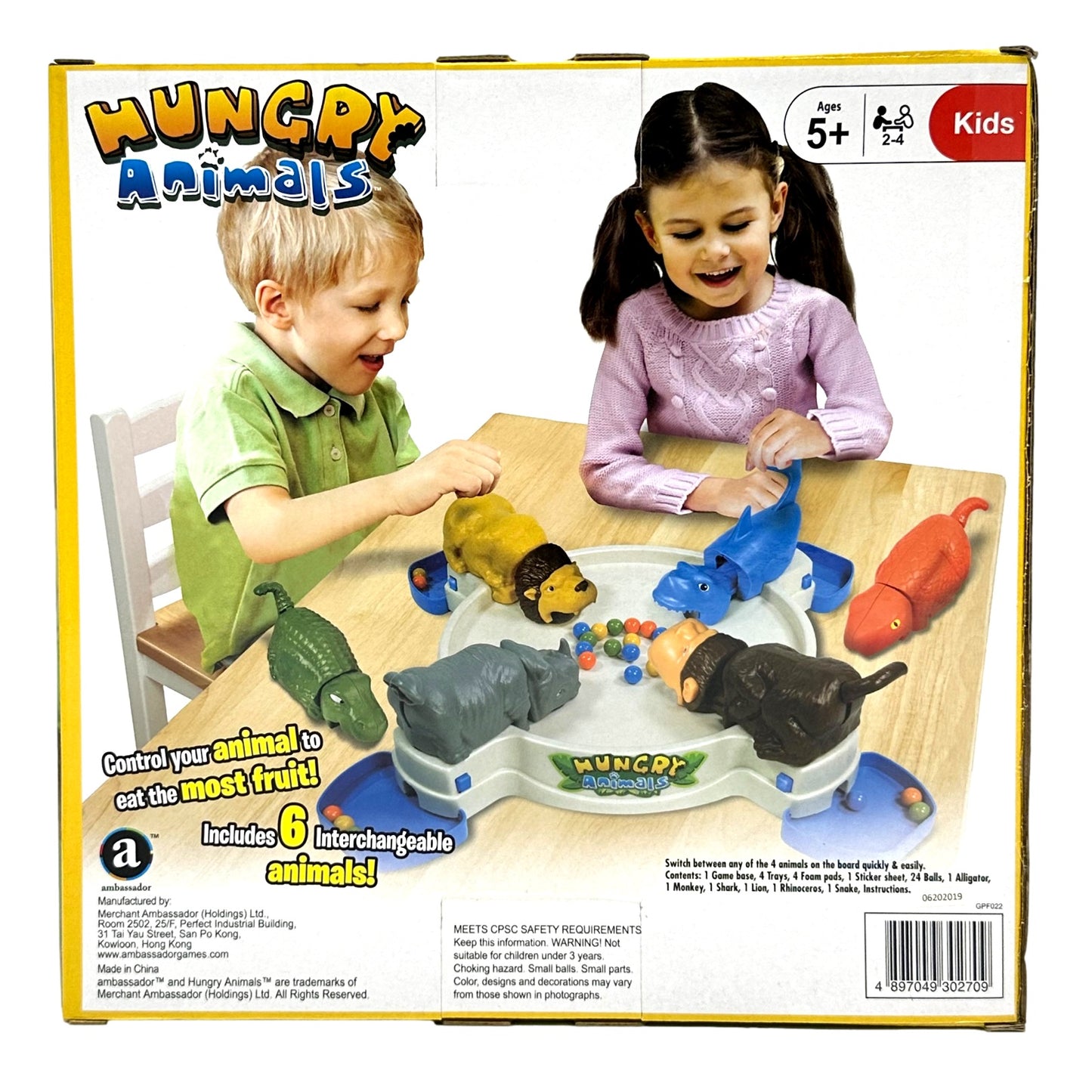 HUNGRY ANIMALS GAME