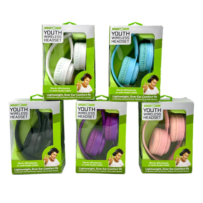 YOUTH BT HEADPHONES ASSORTED