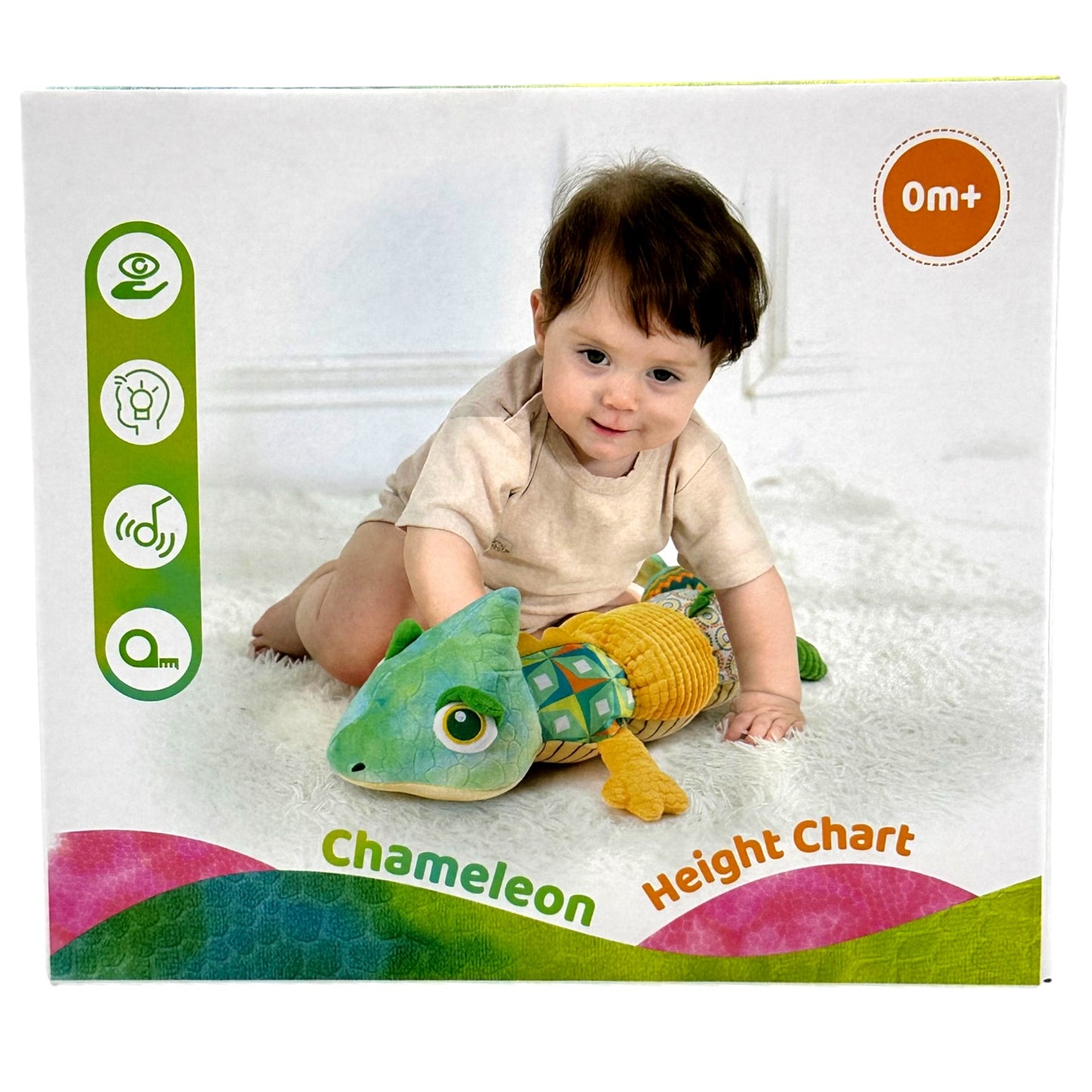 MUSICAL & COLORFUL CHAMELEON HEIGHT CHART