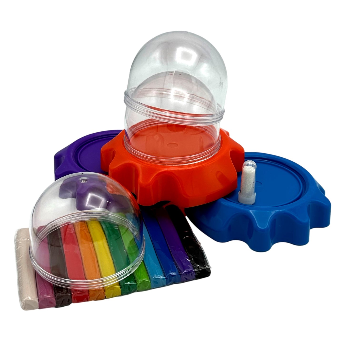 3 PC DIY GLITTER DOMES