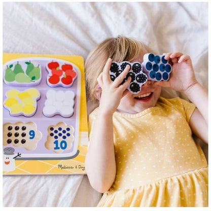 10 PC BLUE'S CLUES AND YOU WOODEN CHUNKY PUZZLE