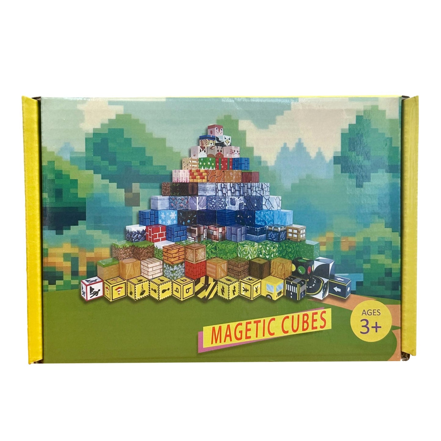 50 PC MAGNETIC BUILDING CUBES
