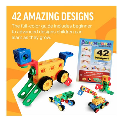 163 PC BRICKYARD BUILDING BLOCKS TUB