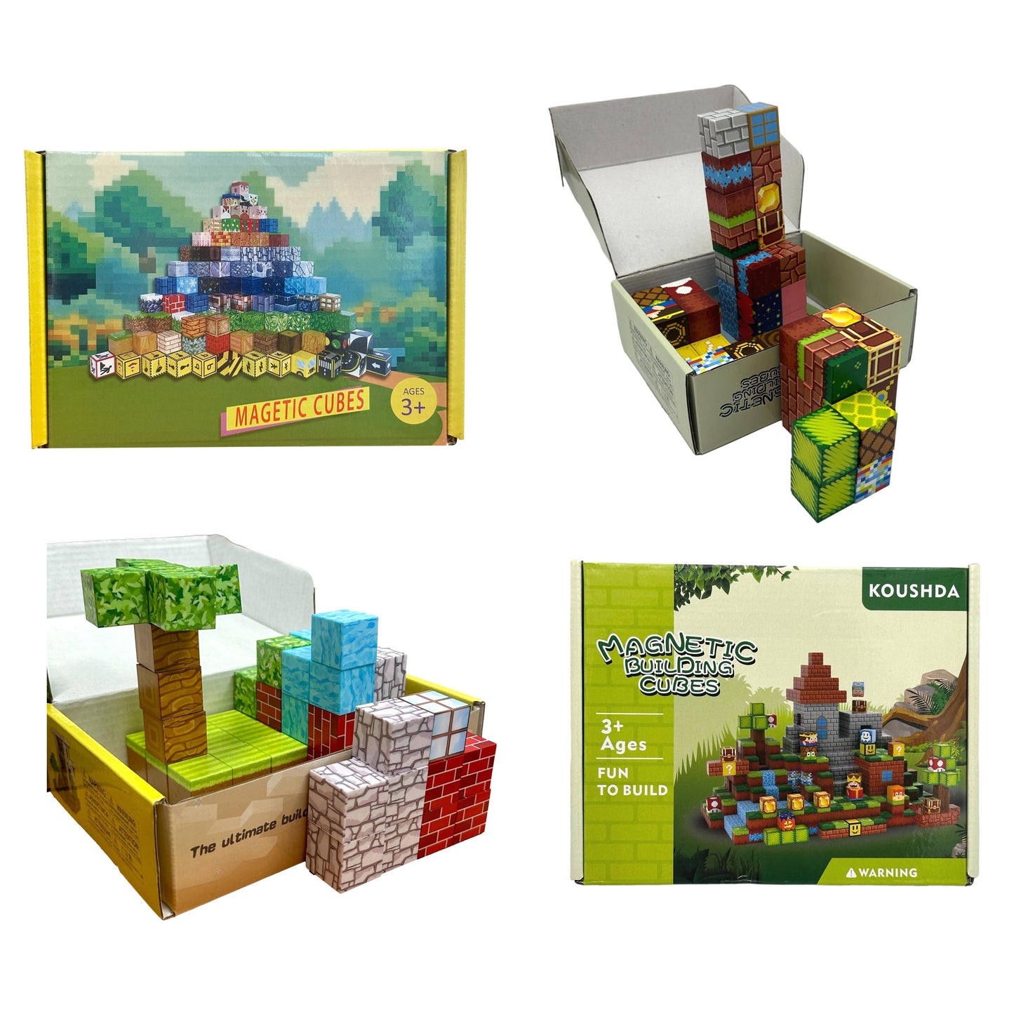 MAGNETIC BUILDING CUBES