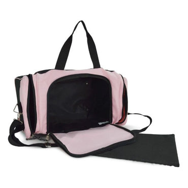 21 IN PINK DUFFEL BAG