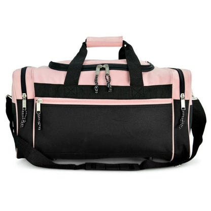 21 IN PINK DUFFEL BAG
