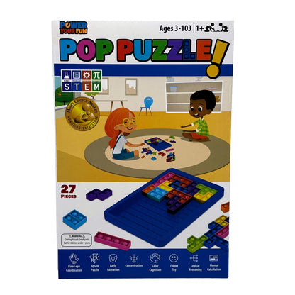 27 PC POP PUZZLE FIDGET GAME