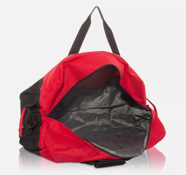 21 IN RED DUFFEL BAG