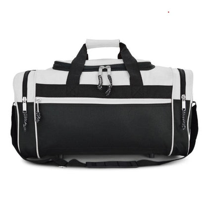 21 IN WHITE DUFFEL BAG