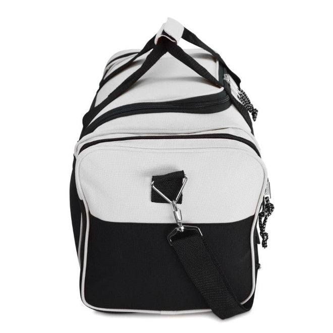 21 IN WHITE DUFFEL BAG