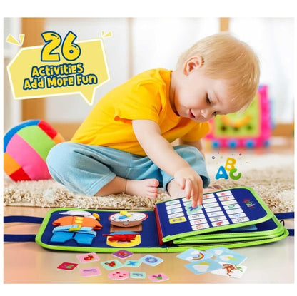 BLUE DINOSAUR BUSY BOARD