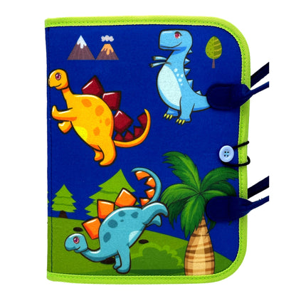 BLUE DINOSAUR BUSY BOARD