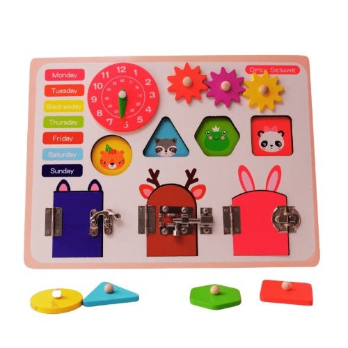 OPEN SESAME ACTIVITY BUSY BOARD