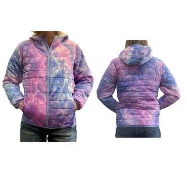YOUTH PURPLE TIE DYE JACKET SIZES 8-18