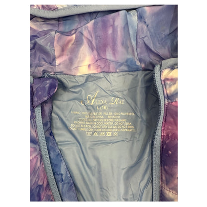 YOUTH PURPLE TIE DYE JACKET SIZES 8-18