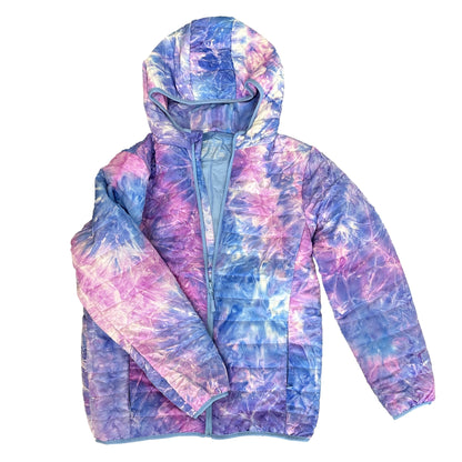 YOUTH PURPLE TIE DYE JACKET SIZES 8-18