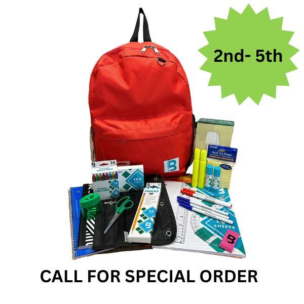 25PC STUFFED BACKPACK GR 2-5