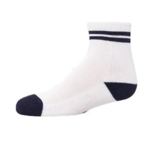 6 PK TODDLER BOYS CREW SOCKS ASSORTED SIZES