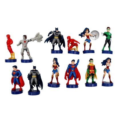 12 PC JUSTICE LEAGUE STAMPER SET