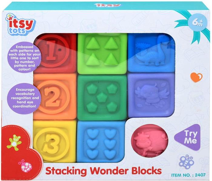 9 PC STACKING WONDER BLOCKS