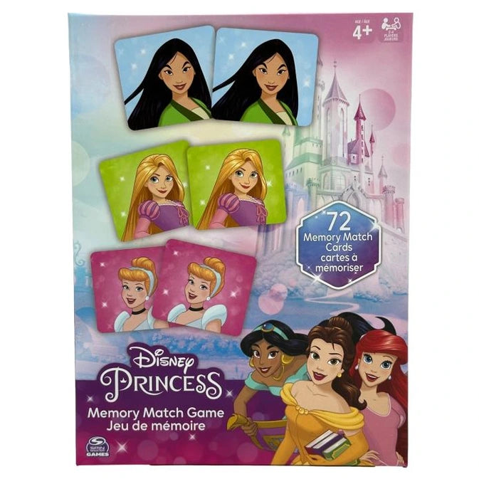 DISNEY PRINCESS MEMORY GAME
