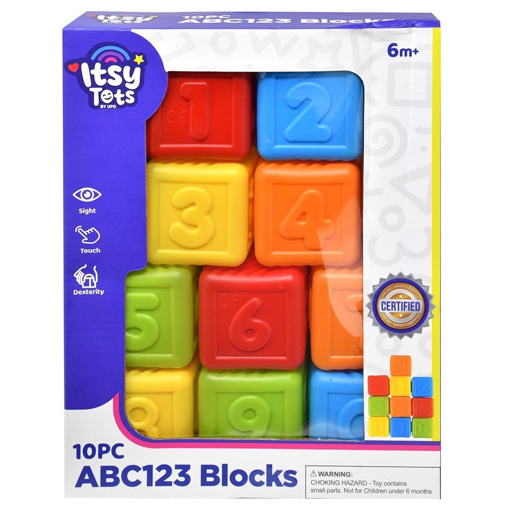 10 PC PLASTIC BLOCK SET