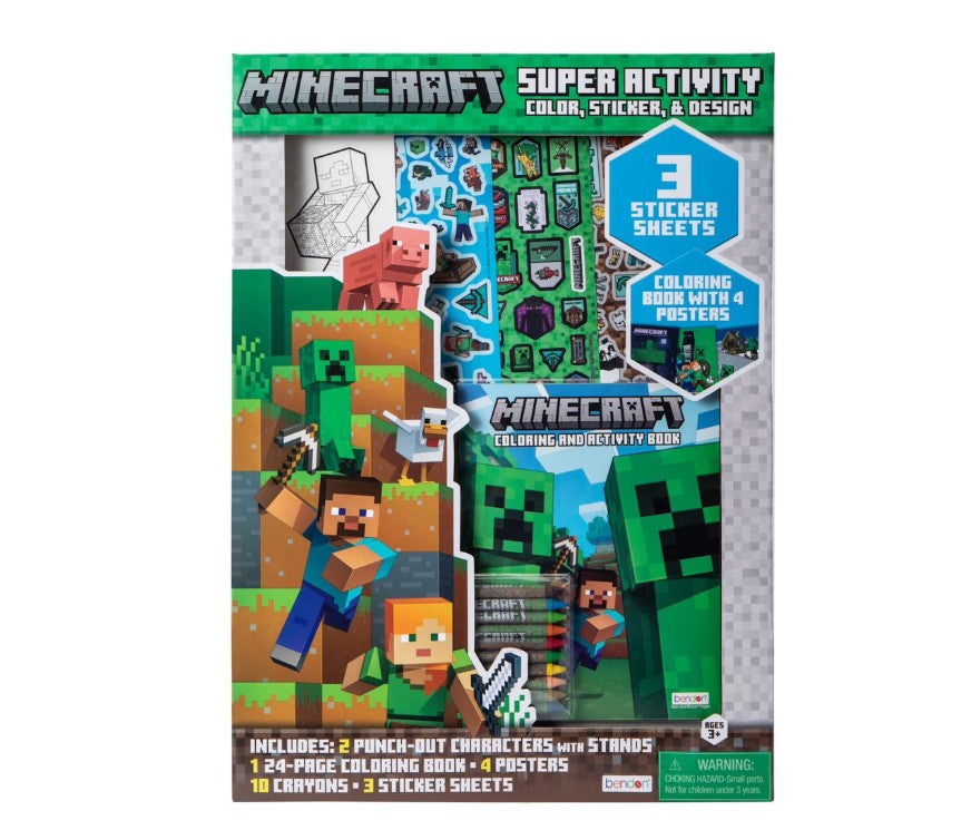 MINECRAFT SUPER ACTIVITY SET