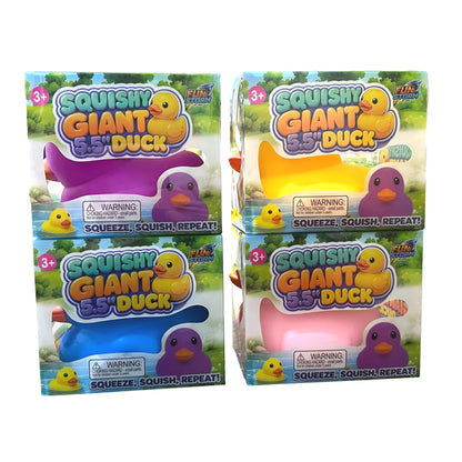 SQUISHY GIANT 5.5 IN DUCK ASSORTED