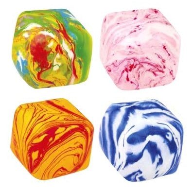 SQUISHY MARBLE CUBES ASSORTED