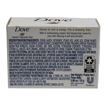 0.88 OZ DOVE CREAM BEAUTY BAR