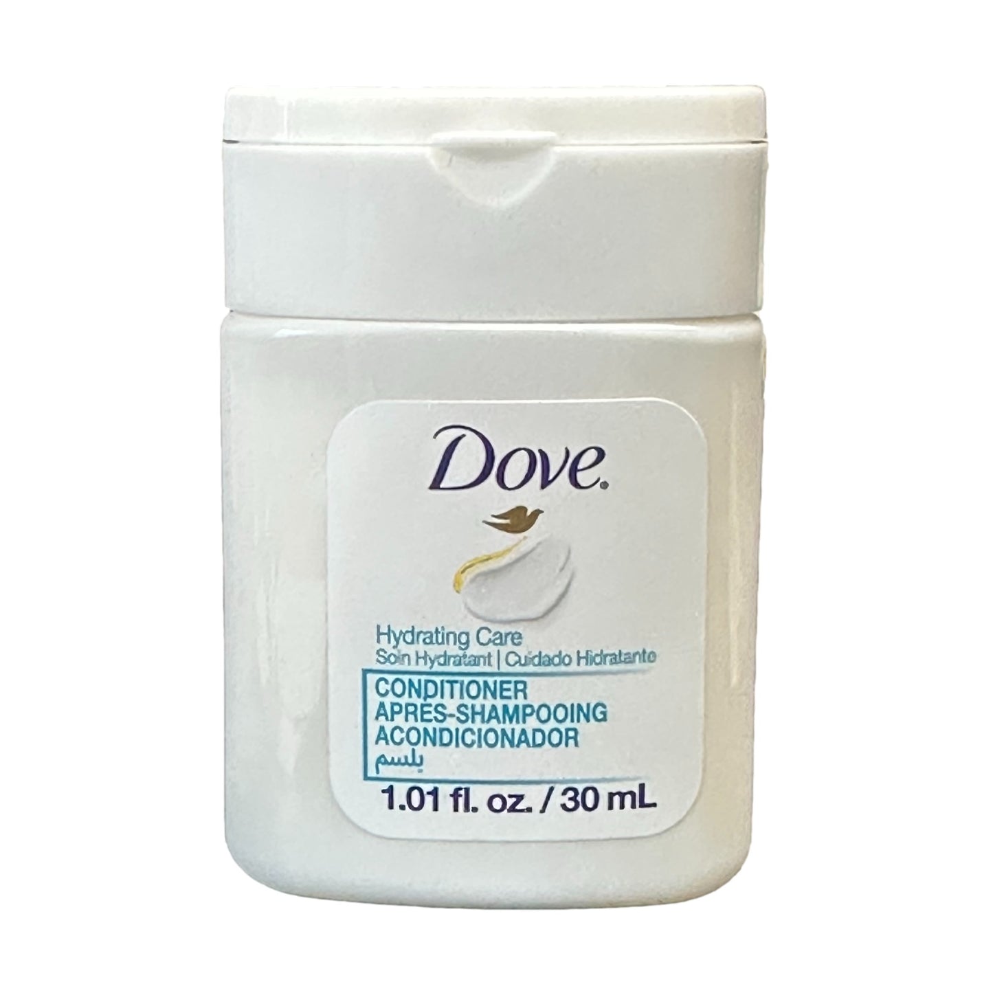 Acondicionador Dove de 1 oz para hidratación diaria