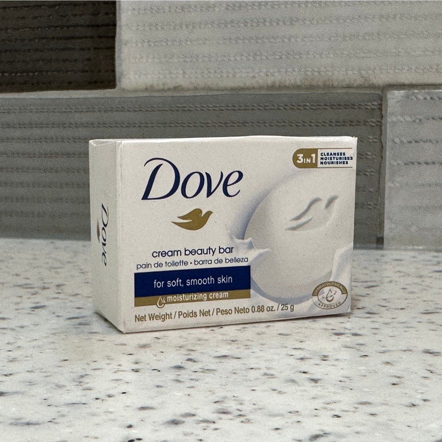 Barra de belleza en crema Dove de 0.88 oz