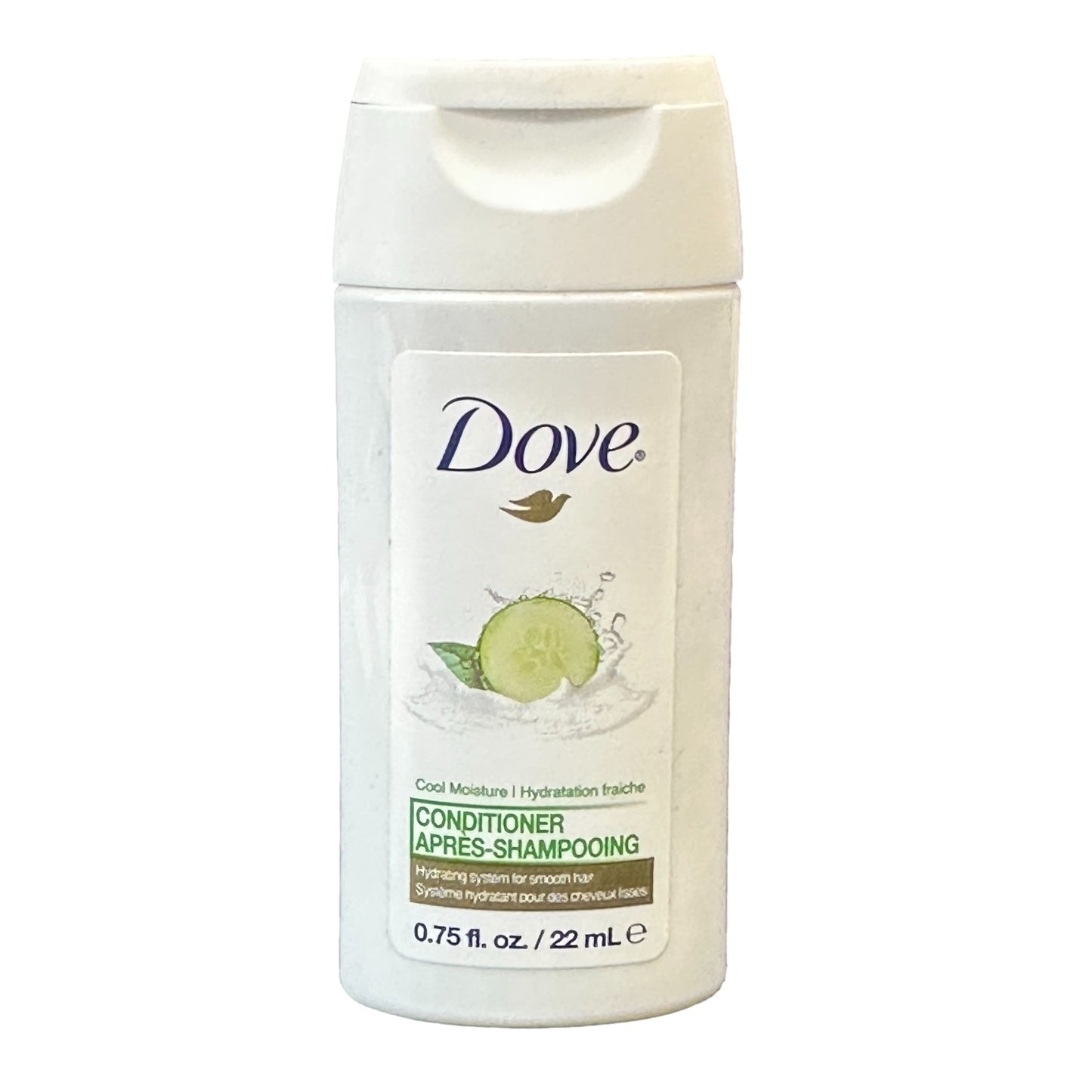 Acondicionador de pepino DOVE de 0.75 oz